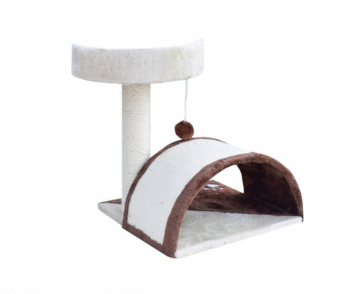 Draskyklė Cat 43 cm., balta/ruda