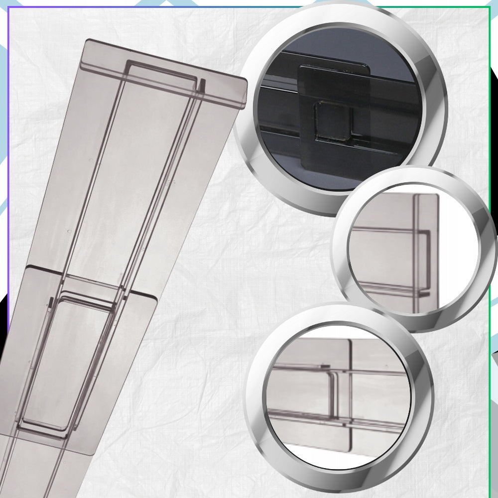 Drawer Compartment Adjustable Organizer Separator 4pcs Compartment Set Product width 8 cm