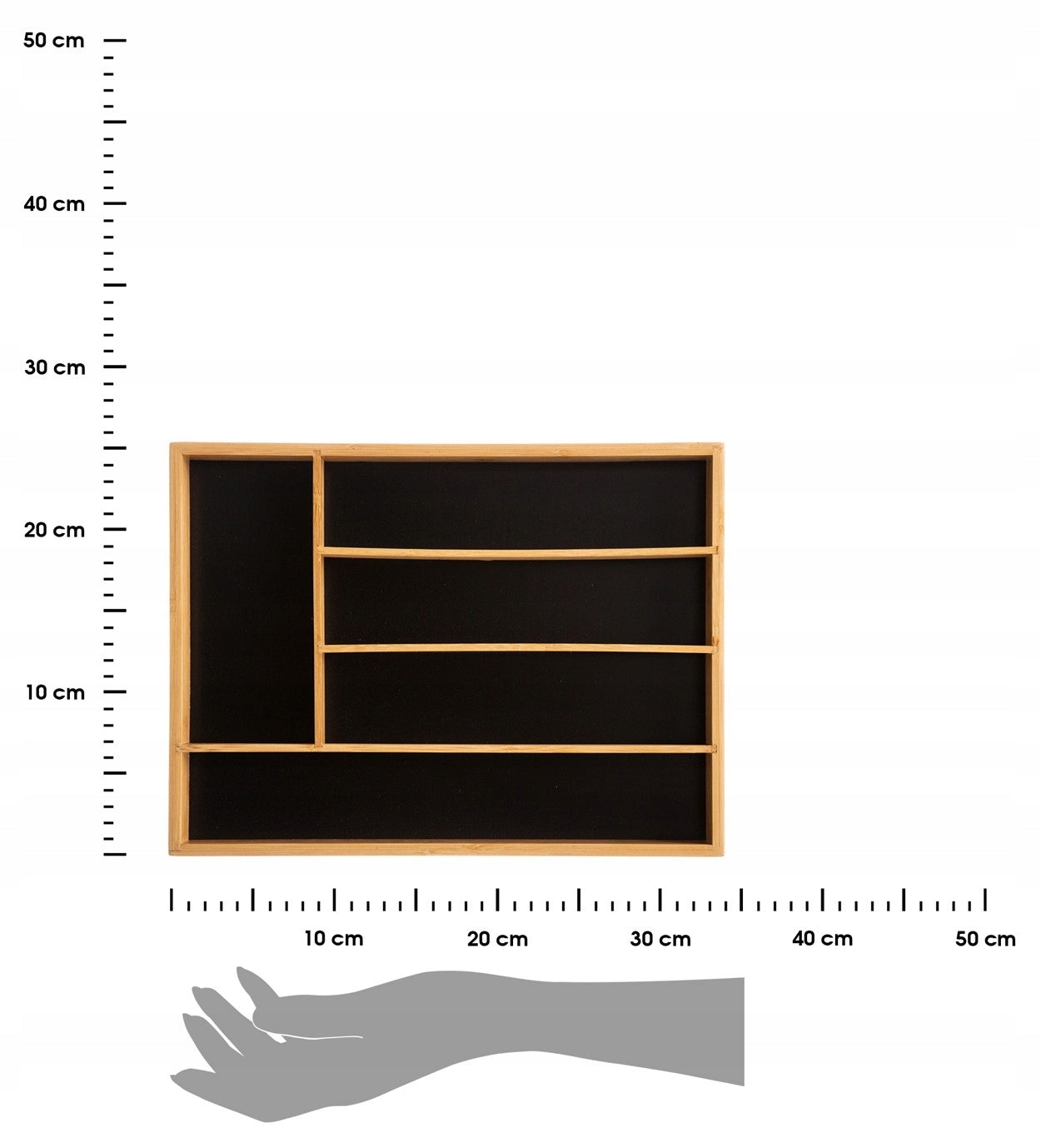 Drawer cabinet insert For kitchen organization Brand 5five Simply Smart