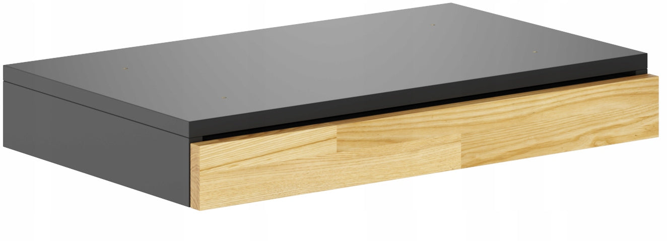 Drawer for desk oak wood loft 70 cm Brand Deerhorn