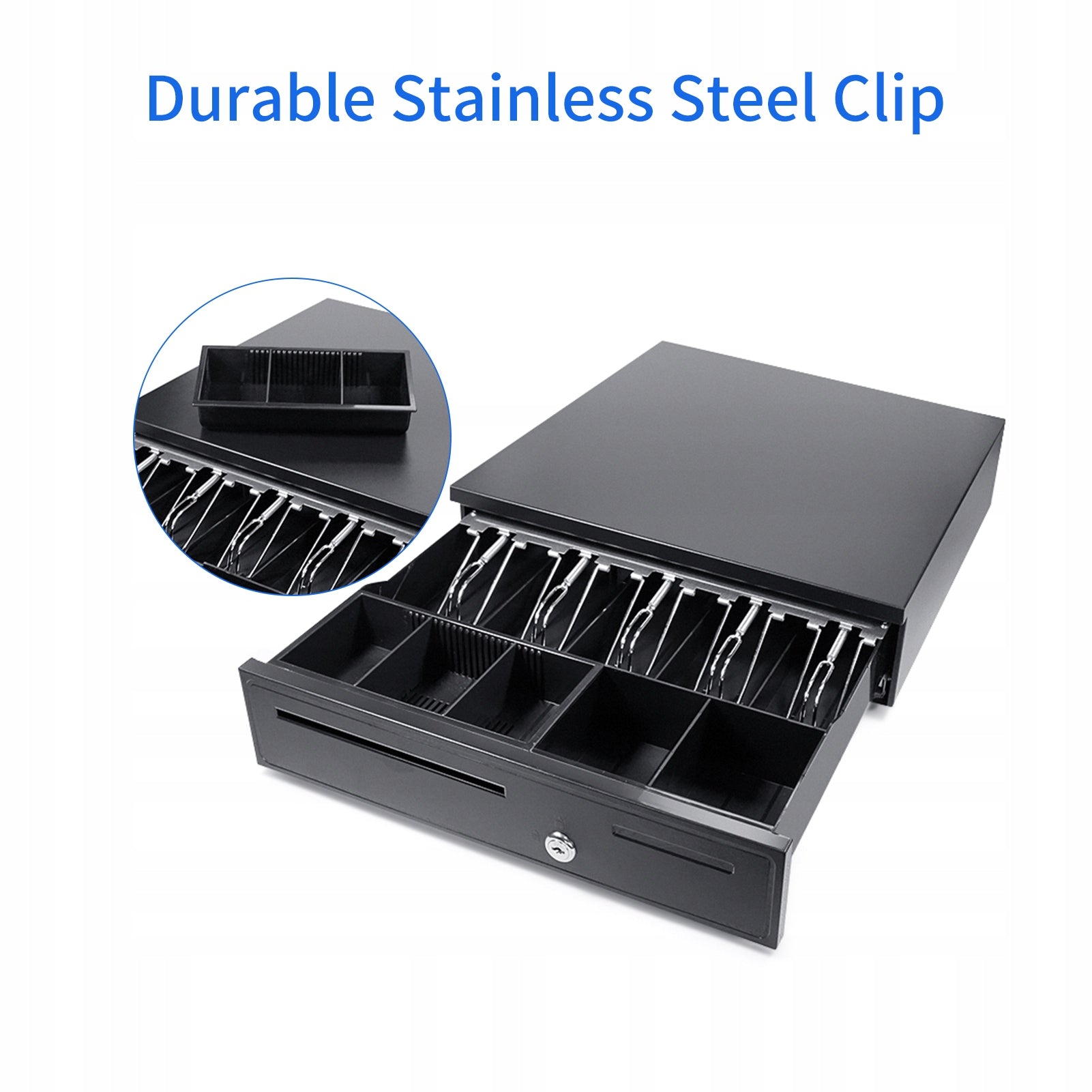 Drawers for cash registers POS Cash register with 5 banknotes and 5 coins In Brand no brand