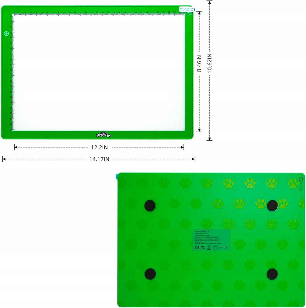 Drawing Board Kalka A4 LED Miraculous Ladybug Packaging status original