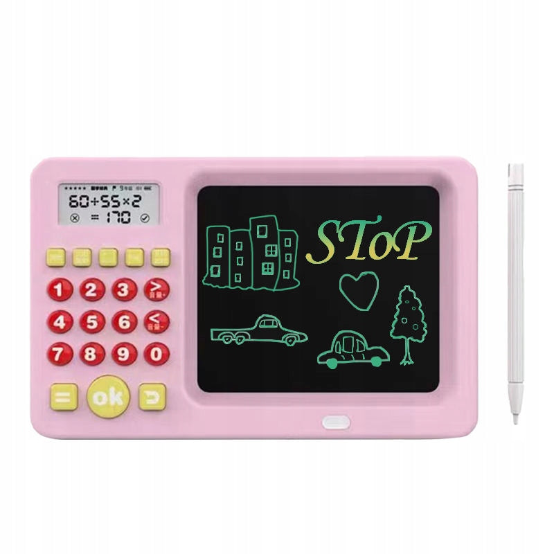 Drawing Tablet LCD Board 5,2'' Color Drawing Board + Calculator