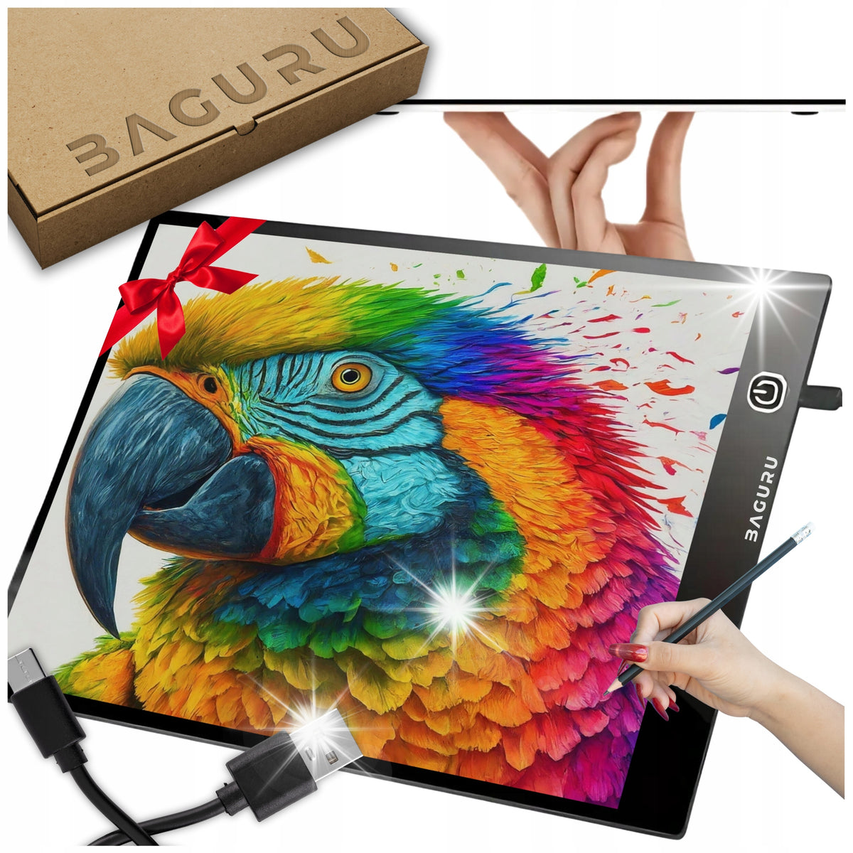 Drawing board graphic tablet A4 for diamond sketching embroidery