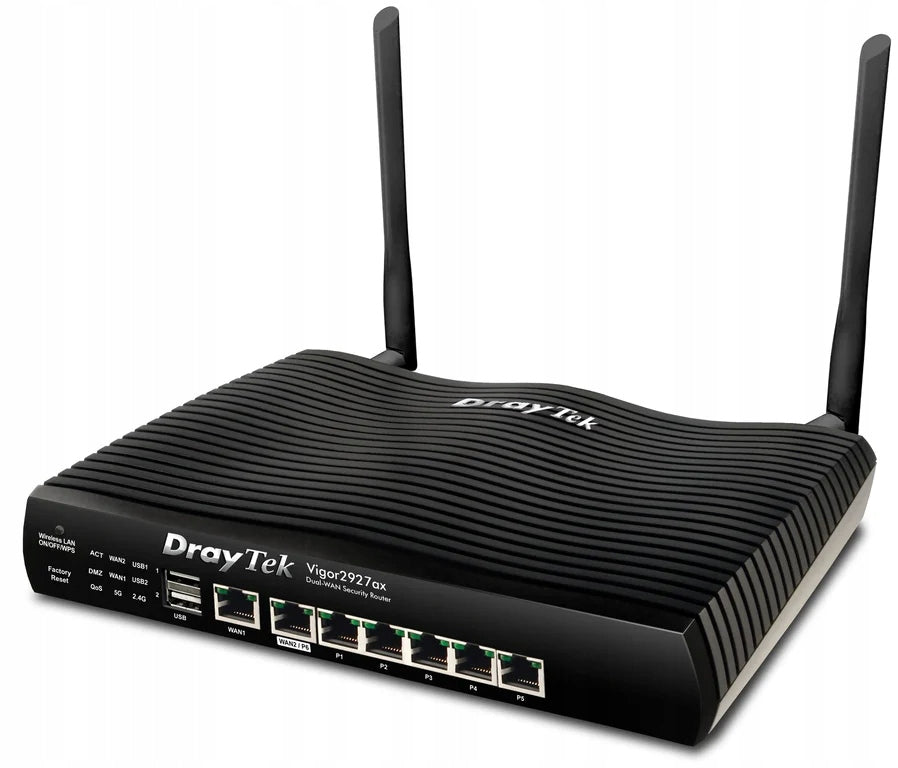 DrayTek Vigor2927ax Gigabit Ethernet Dual-band Wireless Router (2... Model Vigor 2927ax