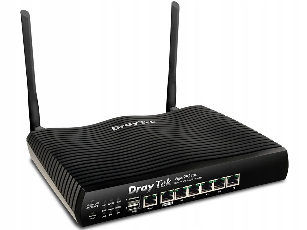DrayTek Vigor2927ax Gigabit Ethernet Dual-band Wireless Router (2...