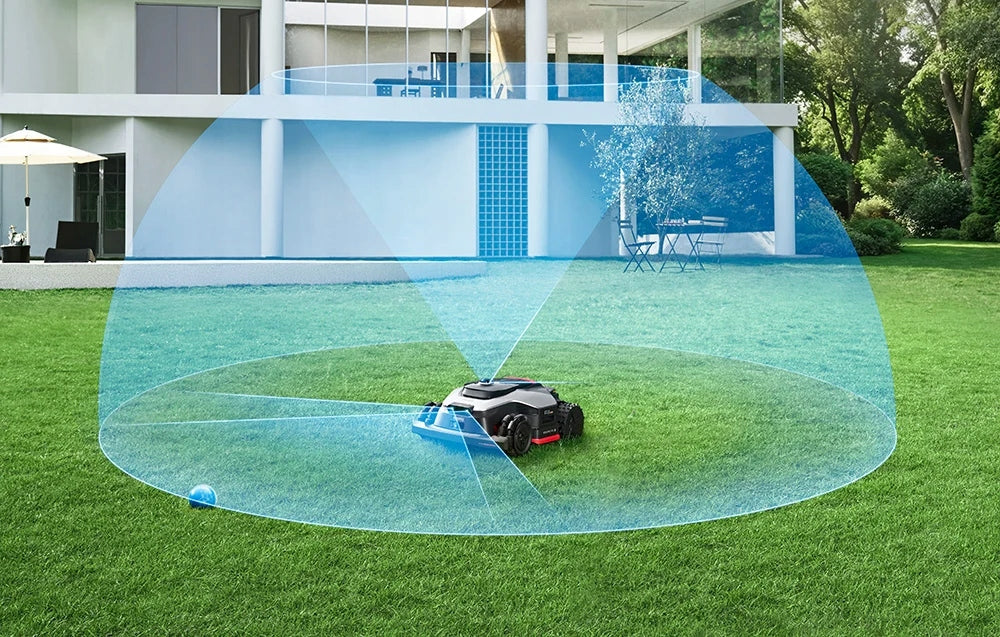 Dreame A3 Robot Mowing AWD Pro 5000 4x4 Lawn Mower Up to 5000m2 Mowing height adjustment range 3–10 cm
