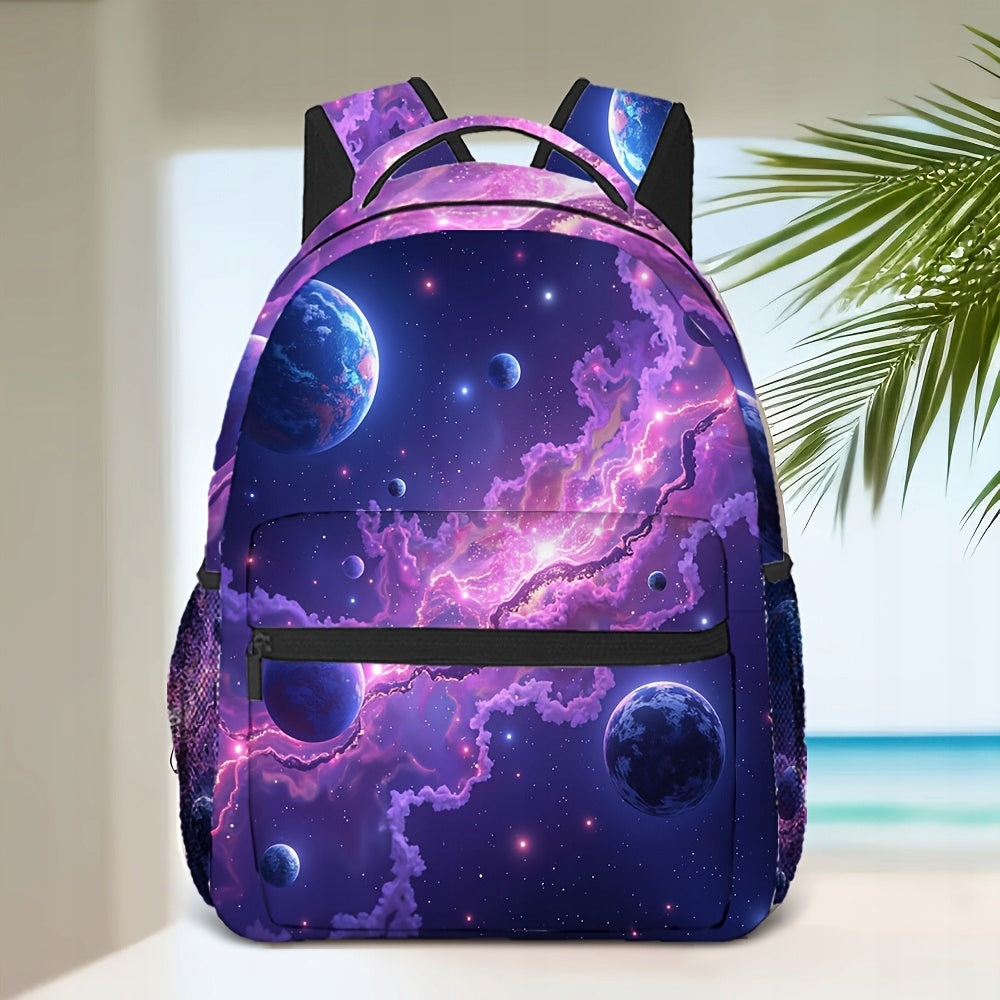 Dreamy Unicorn Stars Backpack for Work, Travel, and School