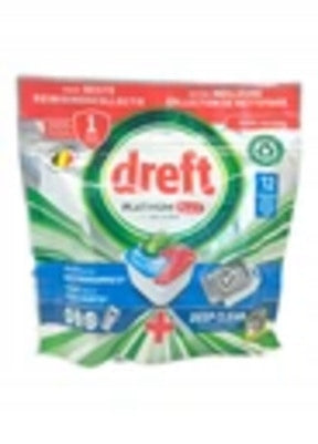 Dreft Platinum Plus All in One 12 Caps 186g