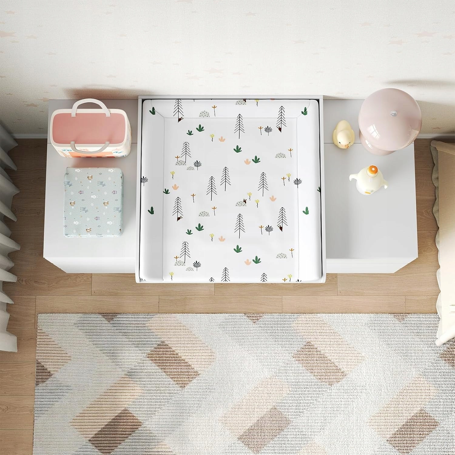 Dresser changing mat, changing pad , 160 x 80 cm white Manufacturer code WT022WS