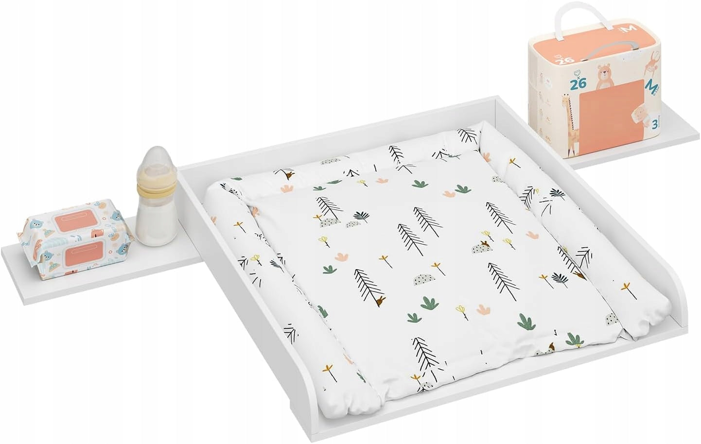 Dresser changing mat, changing pad , 160 x 80 cm white