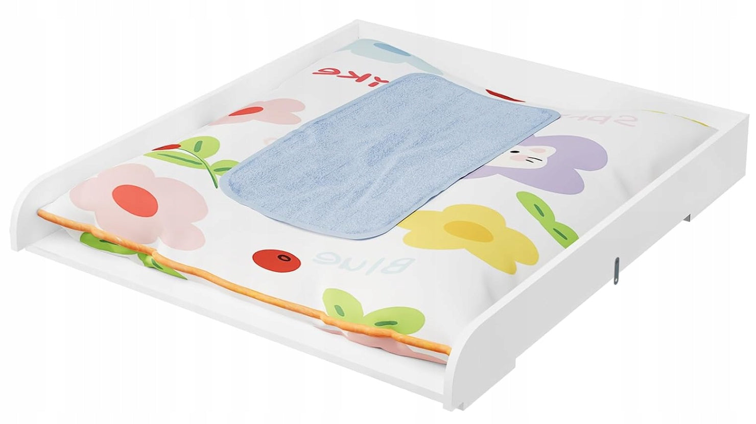 Dresser changing mat, changing pad 70 x 80 cm white Packaging status original