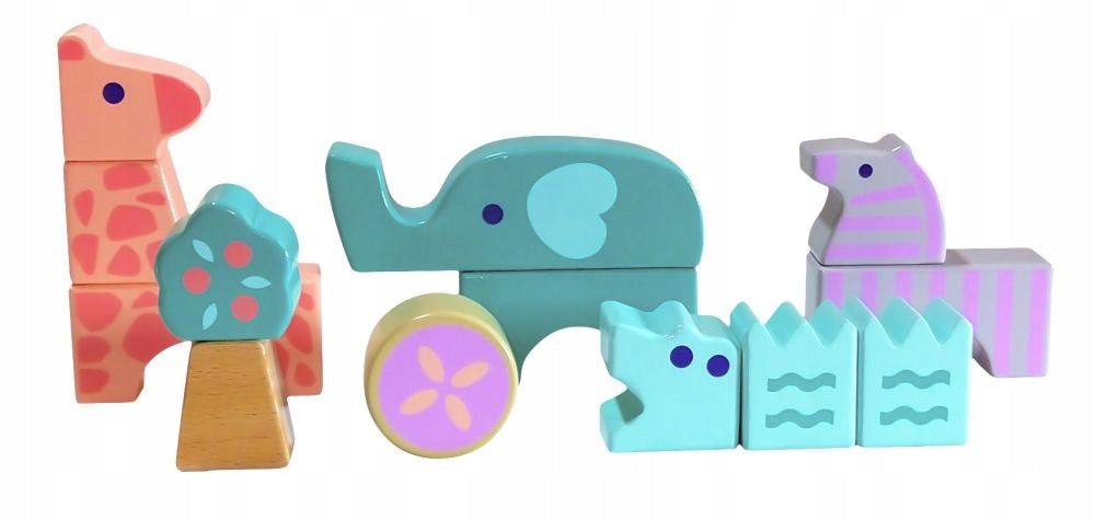 Holzblockpuzzle Ecotoys 