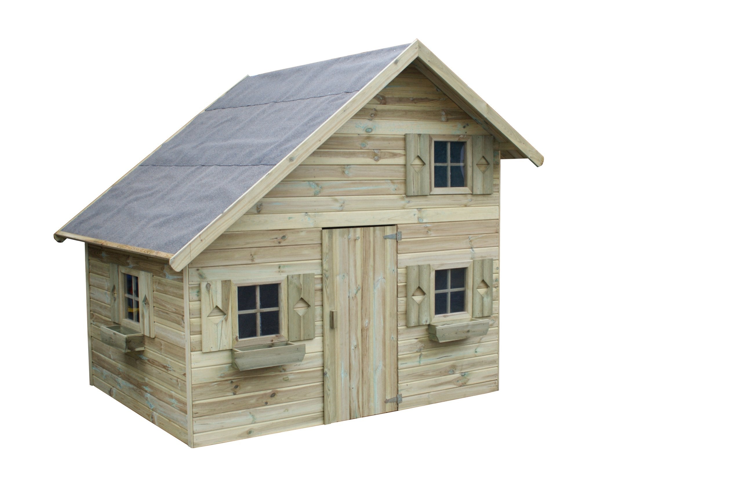 Holz-Kinderspielhaus „Nykštukas“ 4IQ 