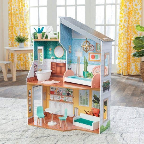Lėlių namas su priedais Kidkraft Emily