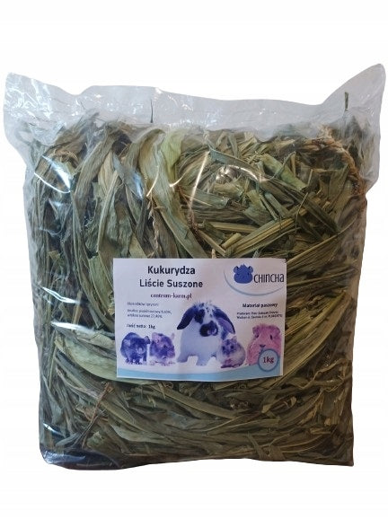 Dried Corn Leaf Lovely Green Treat For Rabbits Rodents 1kg