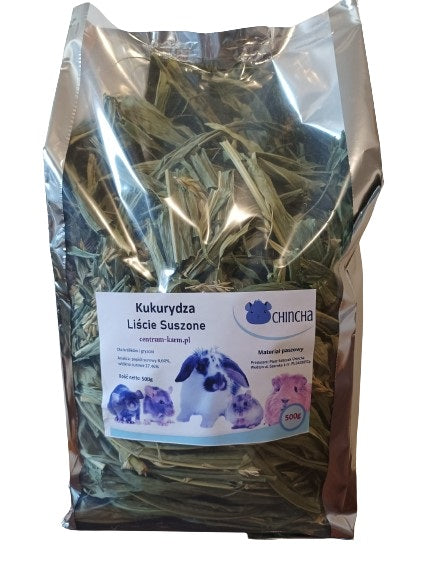 Dried Corn Leaf Lovely Green Treat For Rabbits Rodents 500g