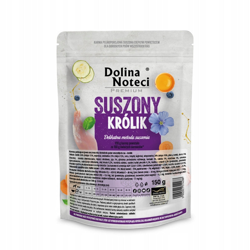 Dried Dog Food Dolina Noteci Premium Rabbit 150 g