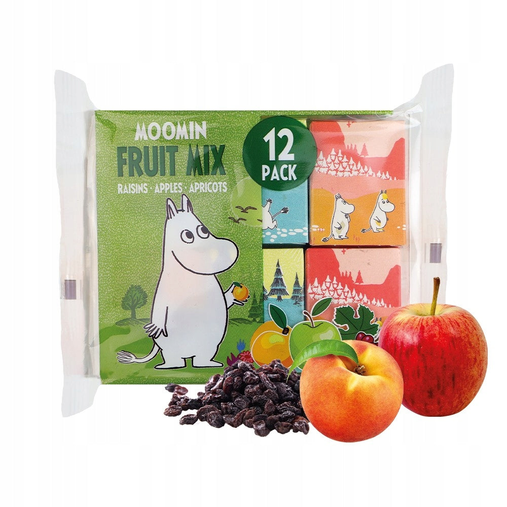 Dried Fruit MIX for Children Natural Snack Apricots Apples 12x14g