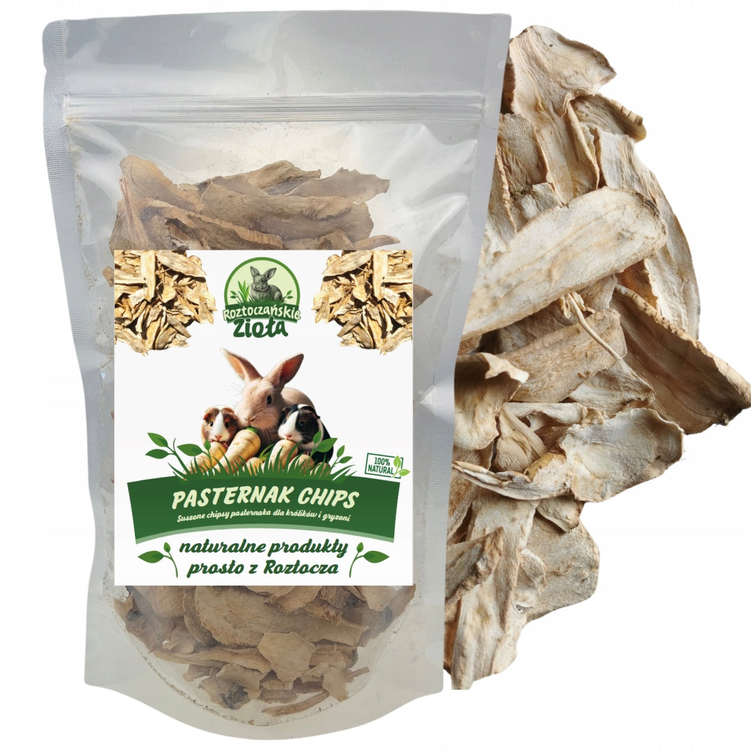 Dried Pasternak Chips 500g Large Natural Pieces For Rabbits And Rodents