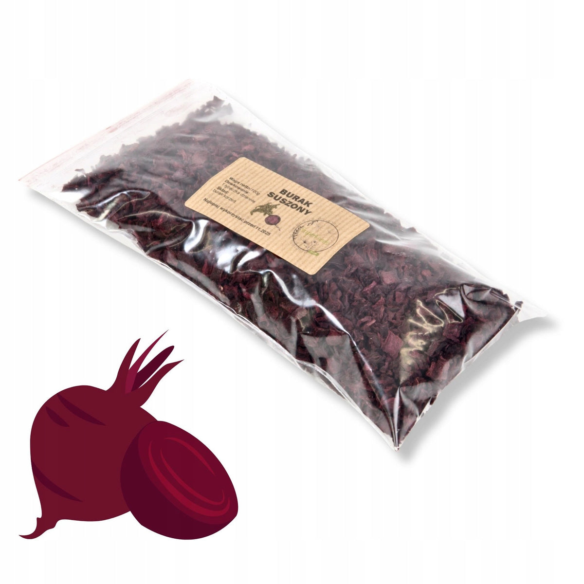 Dried beet (cube) 100g SuperFoods