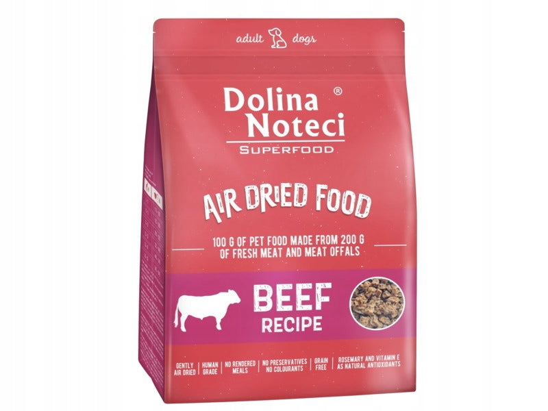 Dried dog food DOLINA NOTECI Superfood Beef 1 kg