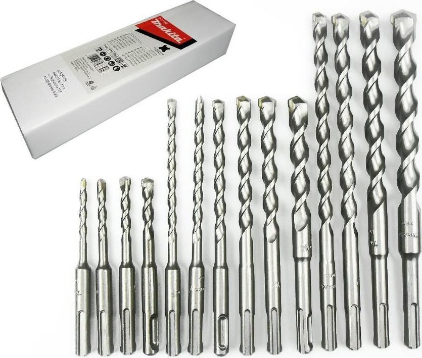 Drill Bit Makita MAKITA SDS+ DRILL BIT SET 14pcs MD-71956