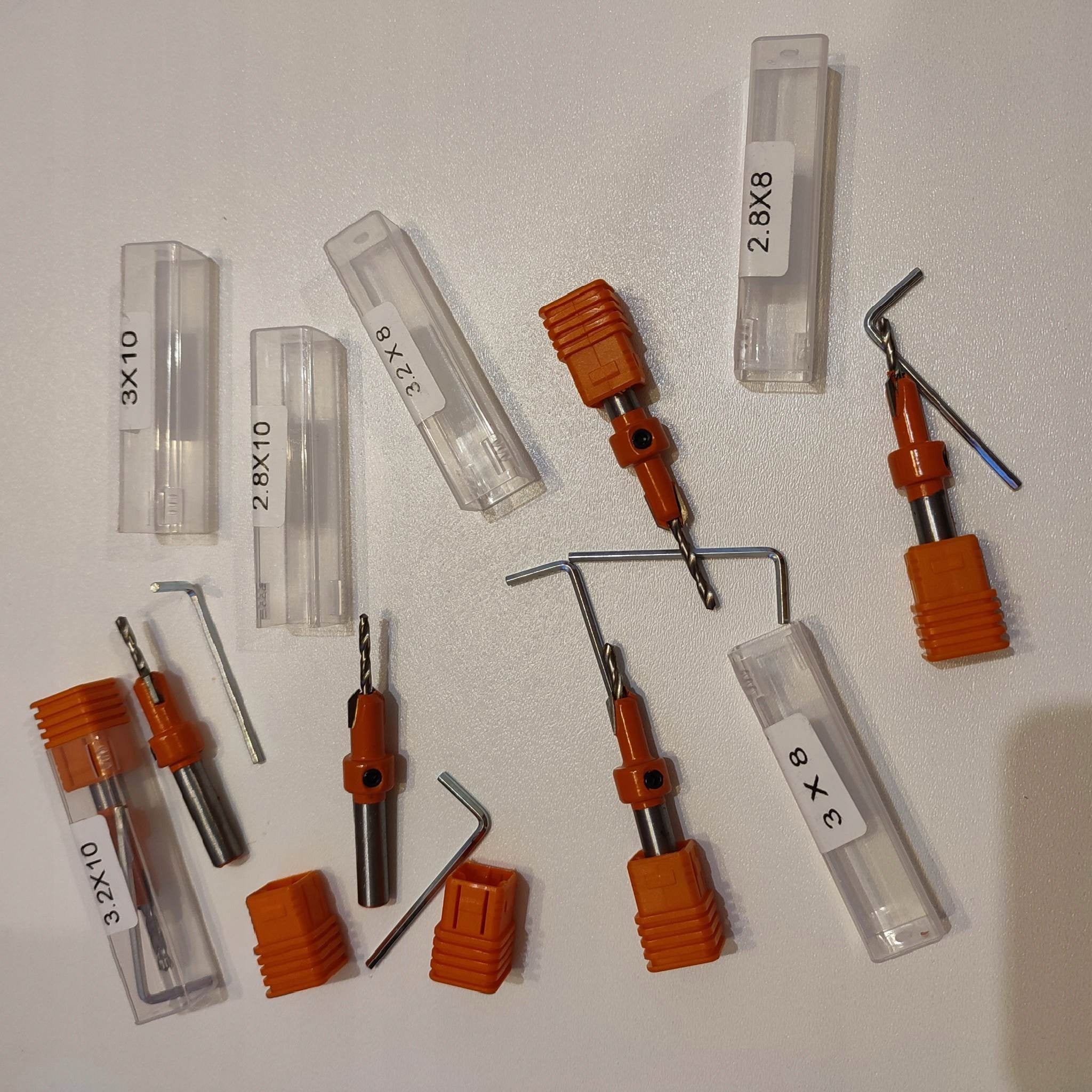 Drill Bits with Cornice 6pcs Drill Bit with Dredge Drill Bit with Beveler Purpose for wood for plastic HDF MDF others