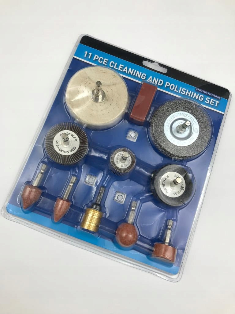 Drill Cleaning Kit Screwdriver Set 11pcs Brand Energy