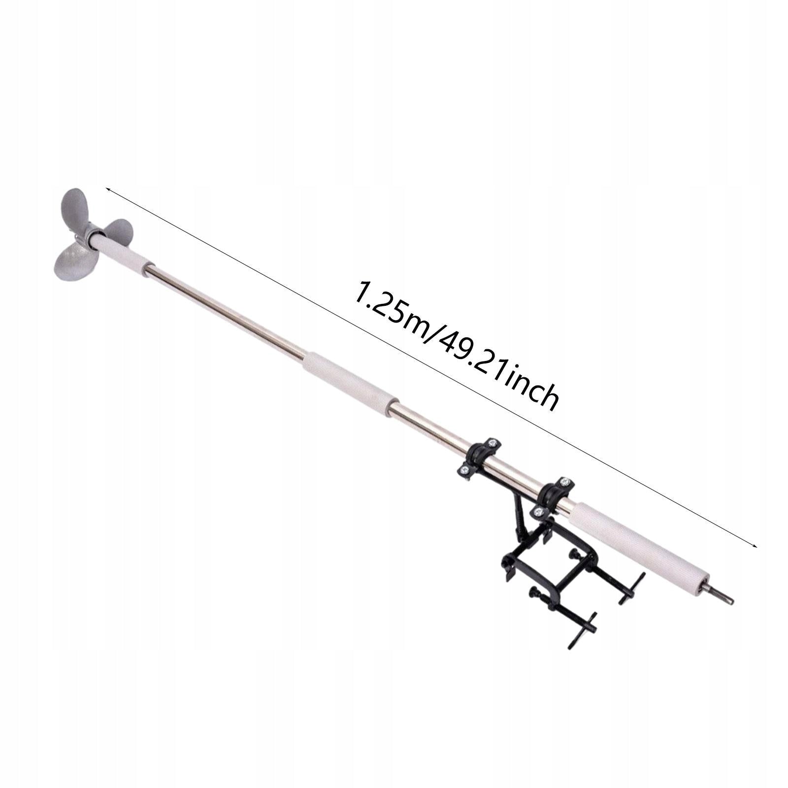 Drill Powered Boat Propeller Outboard Motor Bracket Kayak Attachment 1.25m Material other