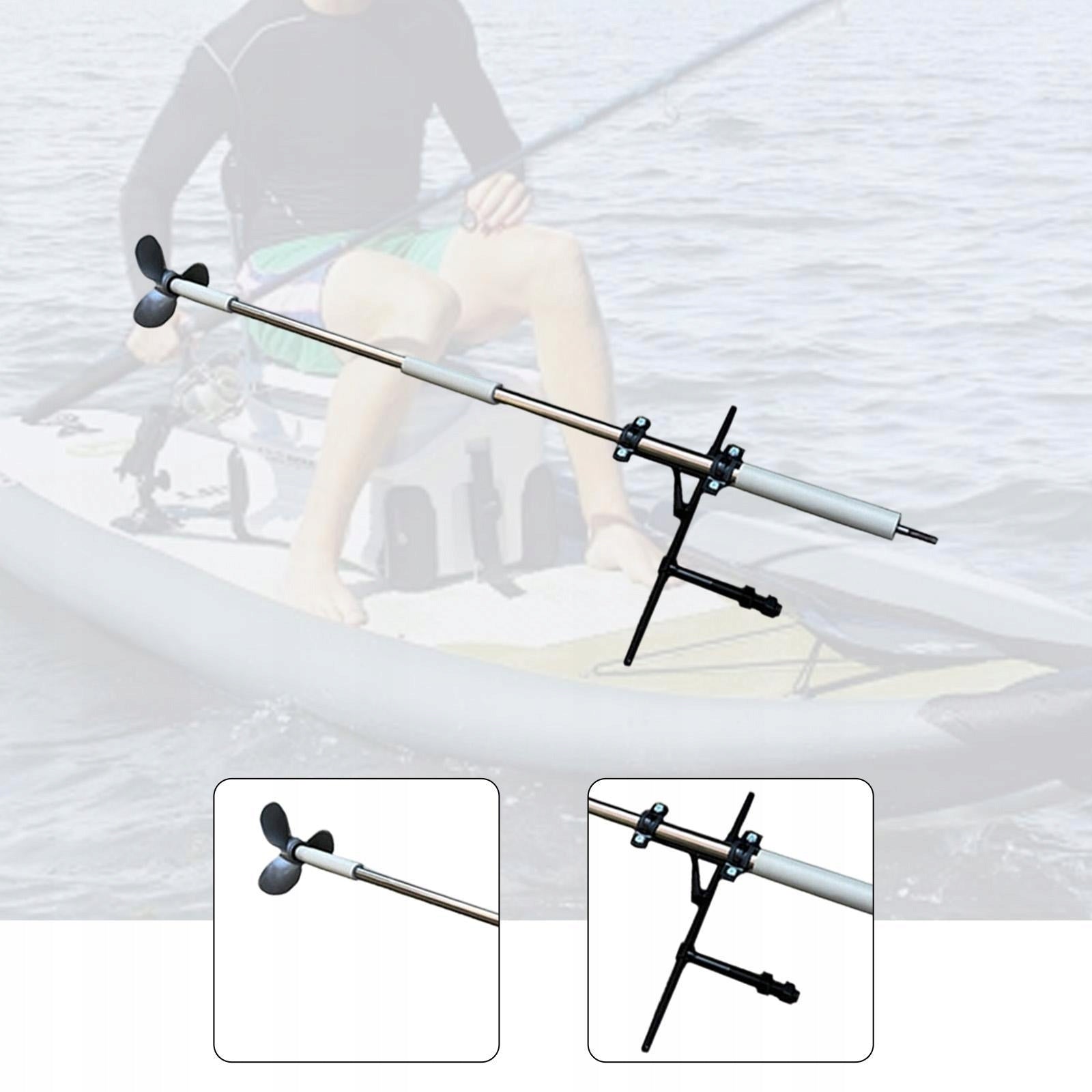 Drill Powered Boat Propeller with Kayak Stand for Boats Fishing Boats 100cm Brand no brand