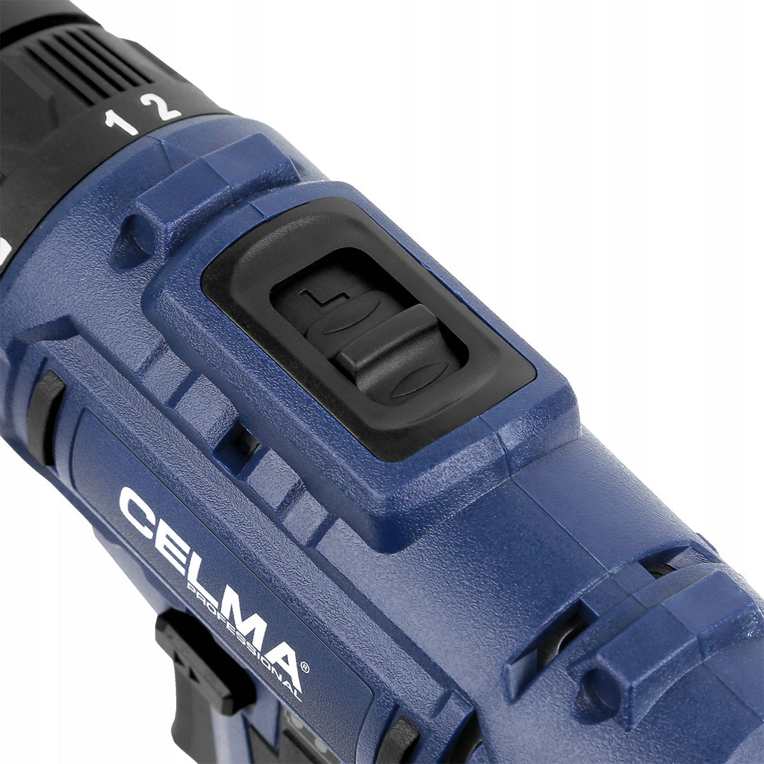 Drill/driver CELMA Pro 18 V WAK-Li 18GEO+ 3LAT GW! Battery capacity 2 Ah