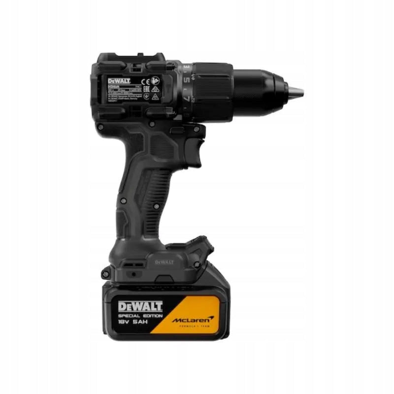 Drill/driver DeWALT x McLAREN DCD86MP1T 18V XR 1x5Ah 90Nm set Battery capacity 5 Ah
