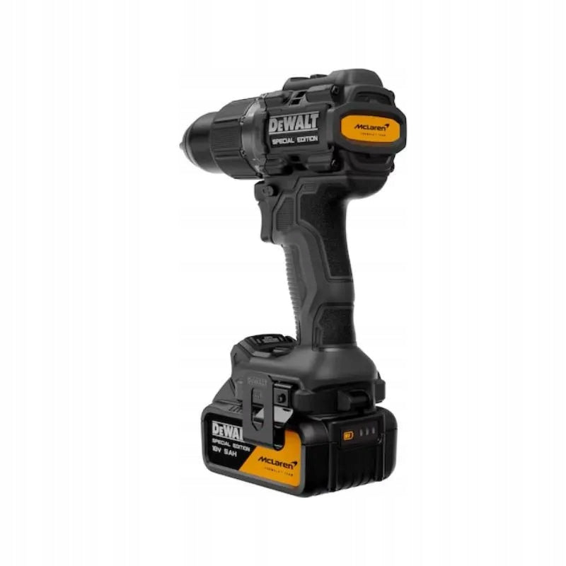 Drill/driver DeWALT x McLAREN DCD86MP1T 18V XR 1x5Ah 90Nm set Motor type brushless motor