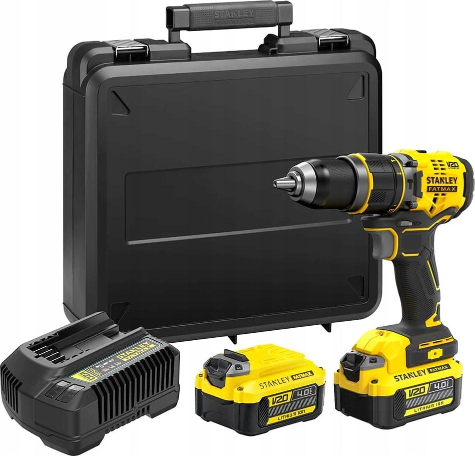 Drill/driver Stanley FMCD721M2K 18 V 2 x 4 Ah battery