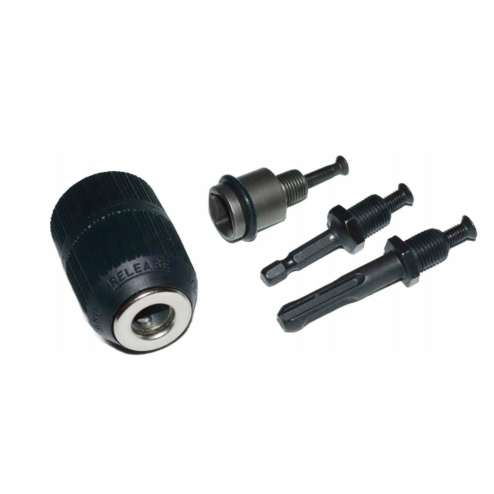 Drill head 2-13 mm self-clamping + adapters SDS HEX 1/2"