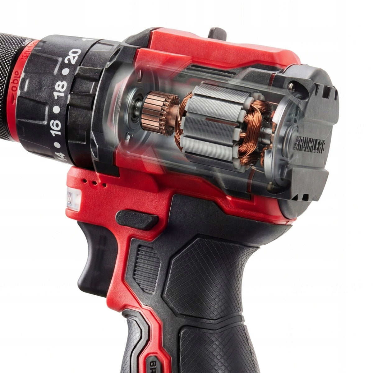 Drilling Machine BRUSHLESS 16V 2x 2,0Ah Bits Drill Bits Suitcase SET Packaging status original