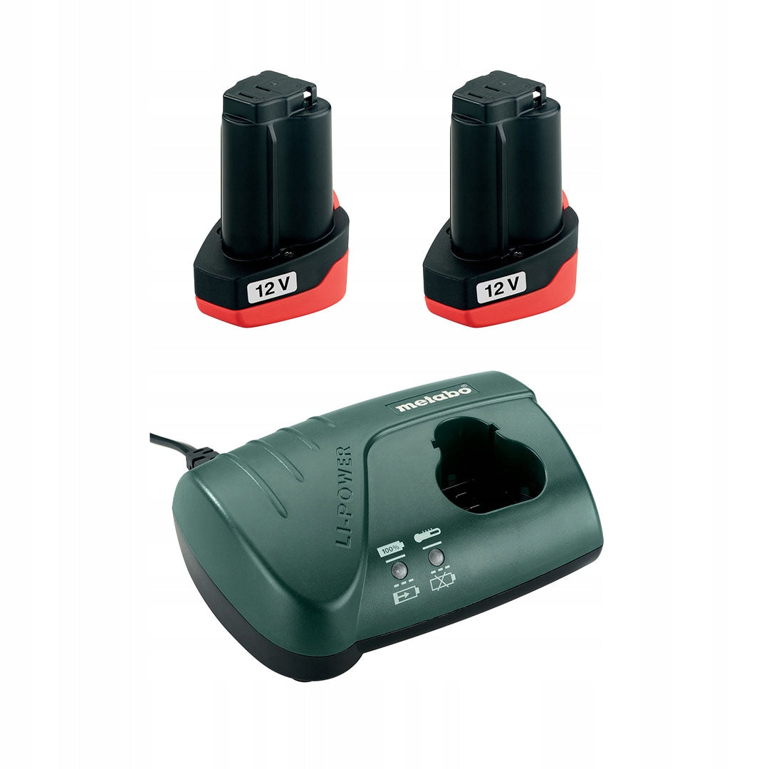 Drilling machine Metabo 600080710 PowerMaxx BS Basic SET 12V 2x2Ah 41el. Series PowerMaxx BS Basic SET