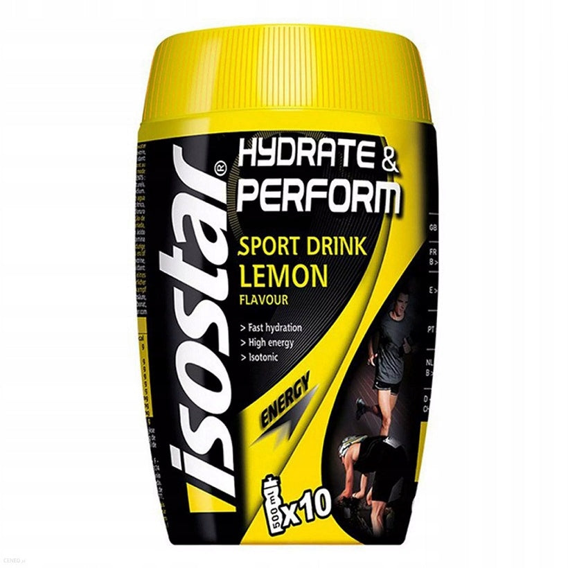 Drink Isotonic ISOSTAR Concentrate 400g Vitamin C Electrolytes Sport Expiration date at least six months from the date of purchase