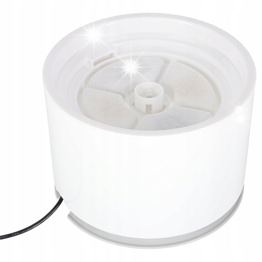 Drinker Water Fountain Dog Bowl Automatic Drinker 2,4L + Filter