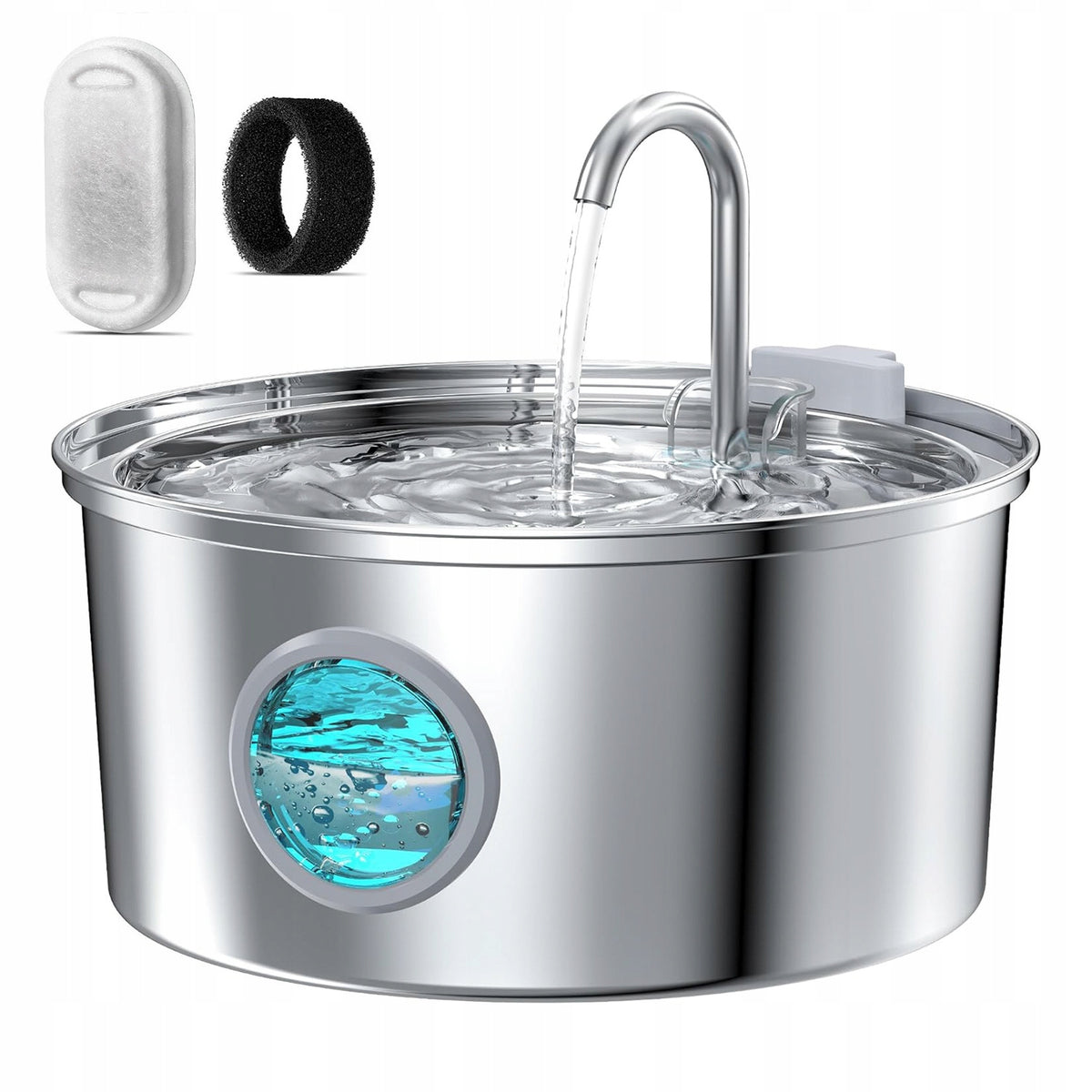 Drinker with fountain Mukkela plastic 3200 ml