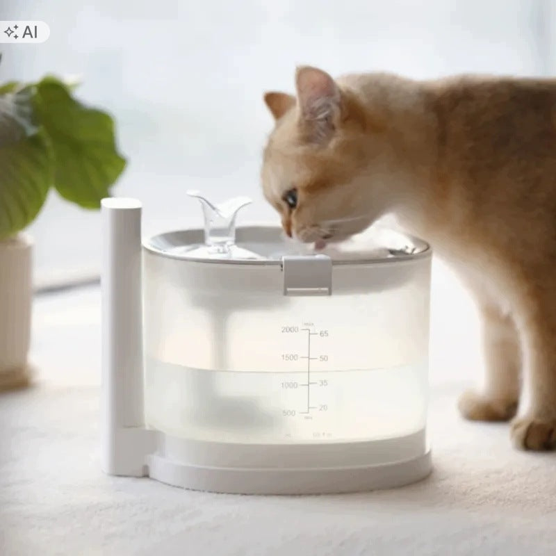 Drinker with fountain Zooplus plastic 2000 ml Manufacturer code 6971883205100