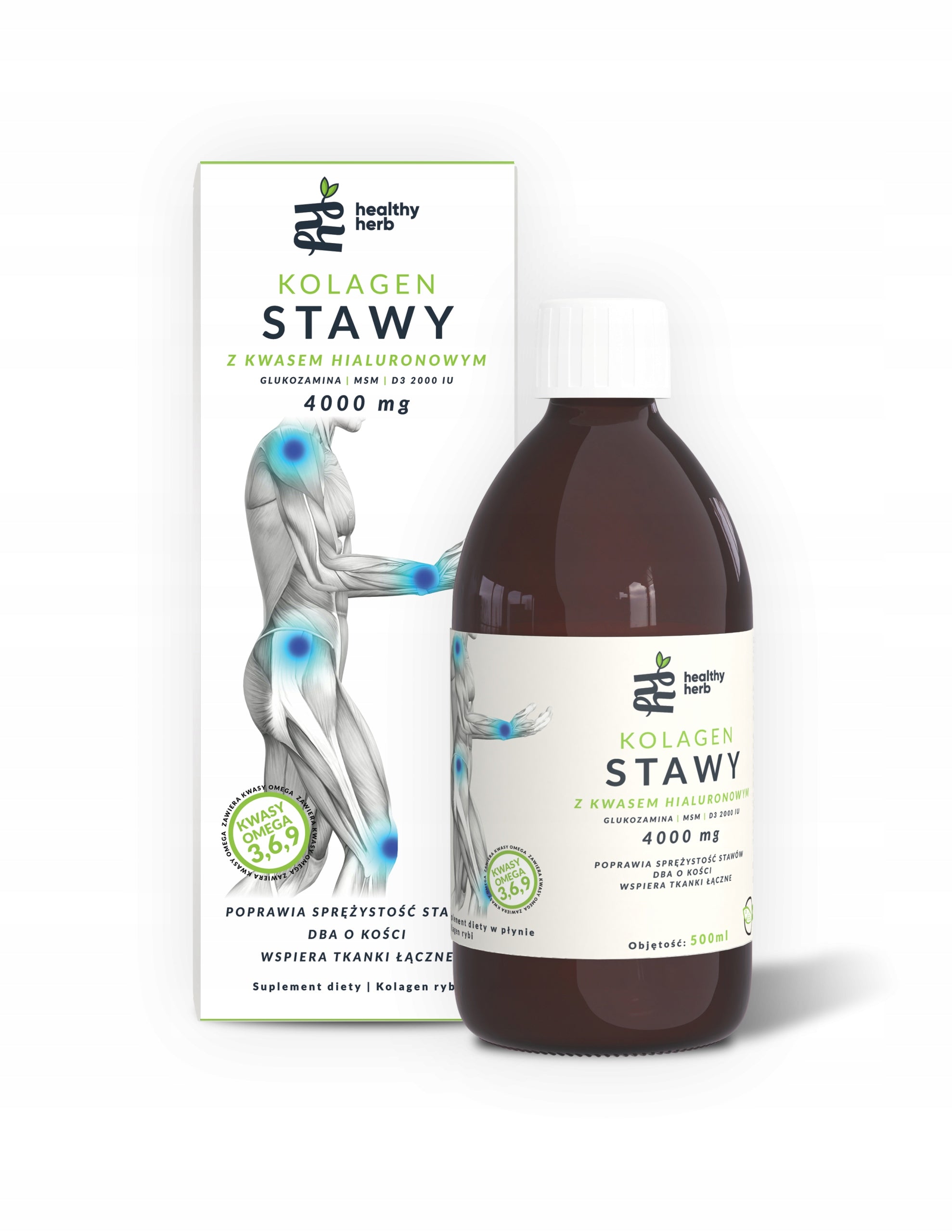 Drinking Fish Collagen JOINTS 500ml Healthy Herb Dietary Supplement