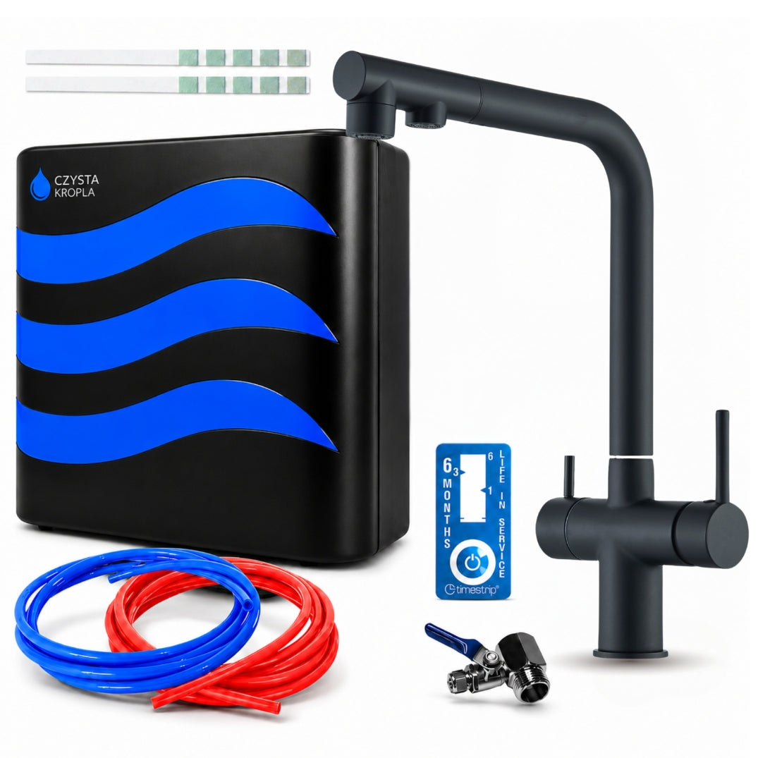 Drinking Water Filter Sink Treatment Softening System SET Battery