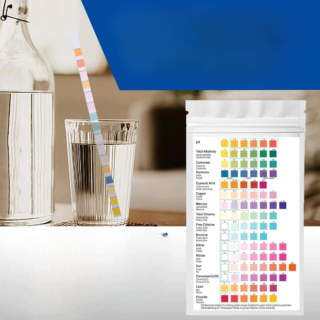 Drinking Water Test Strips 16 in 1 30pcs Testers Quality Control Manufacturer code 714487532205
