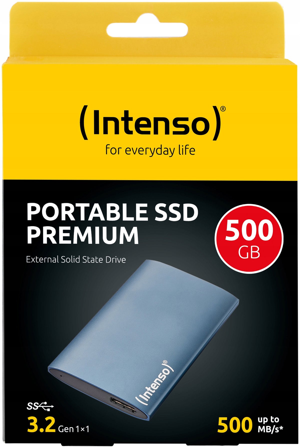 Drive INTENSO Premium 500GB SSD Blue Disk interface other