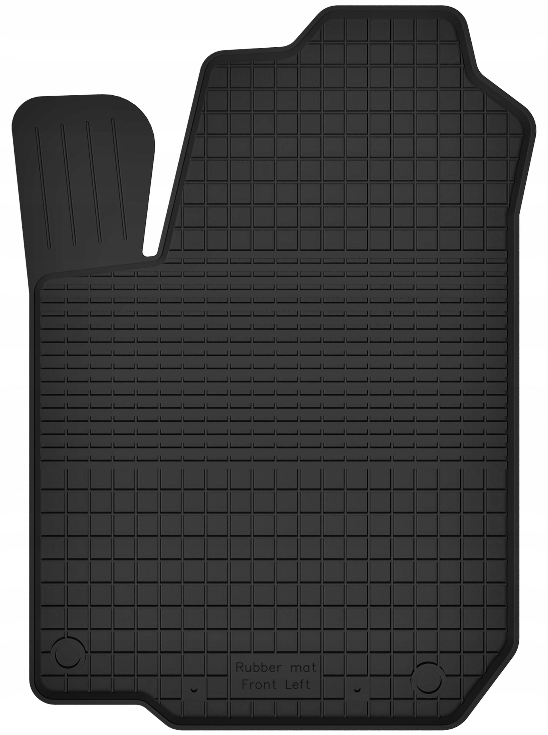Driver Rubber Tray Car Rug for TOYOTA Auris II (13-19)