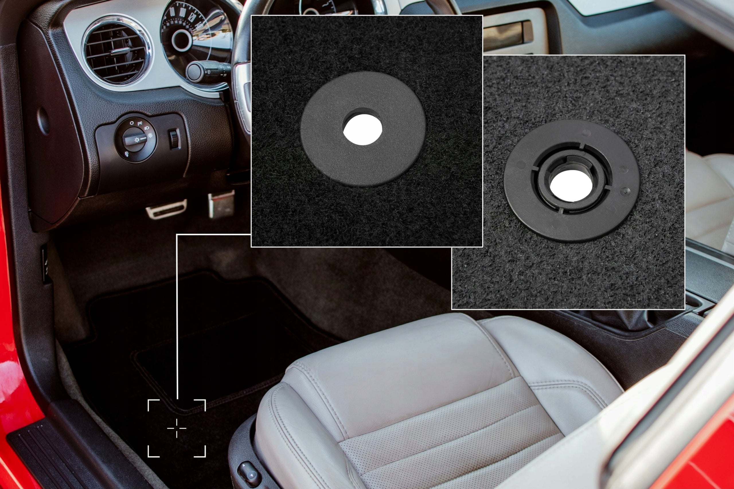 Driver's Velour Rug for: Opel Corsa E hatchback (2015-2020) Manufacturer Wielganizator