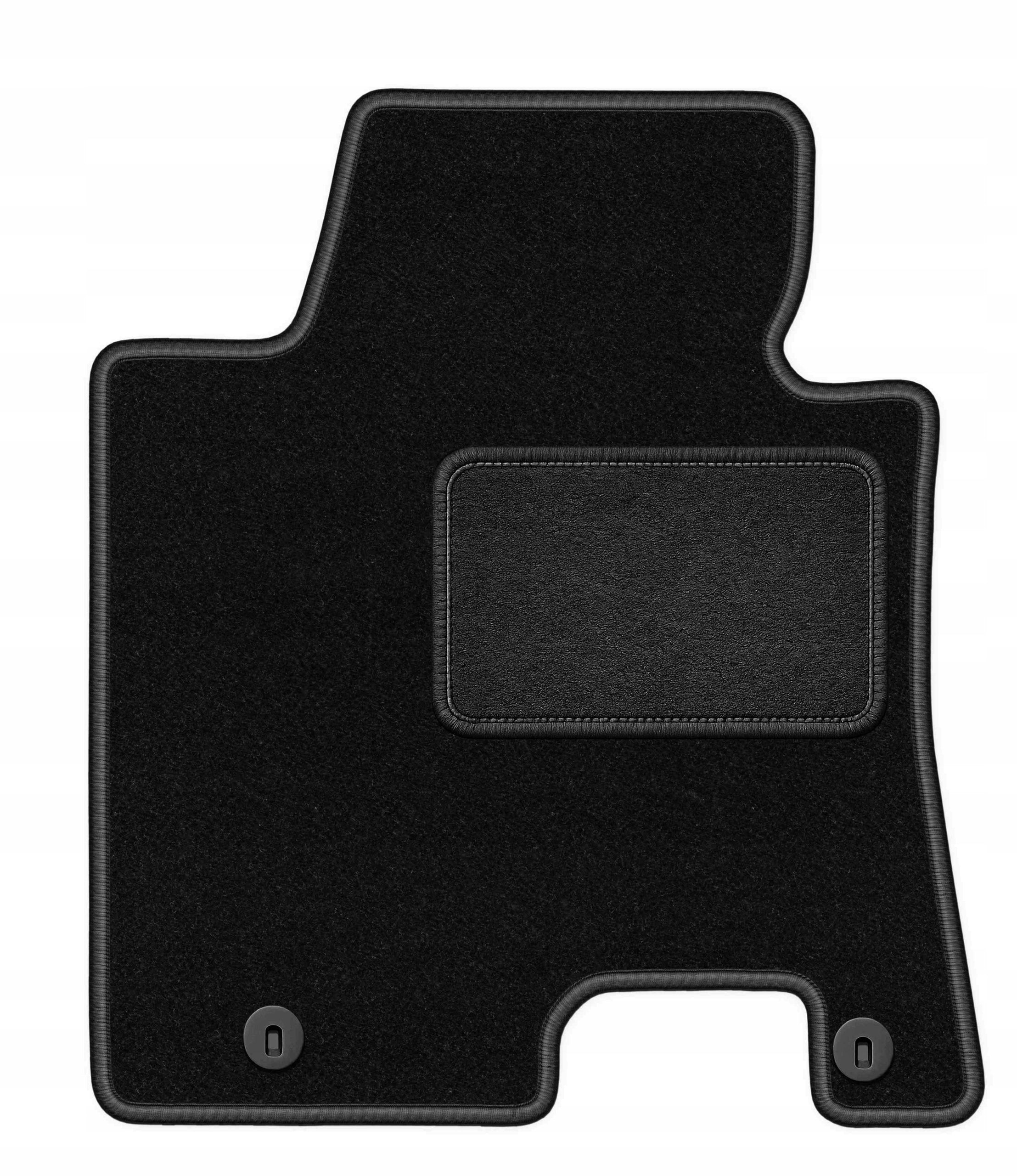 Driver velour rug for: Hyundai i30 II hatchback, station wagon, wagon