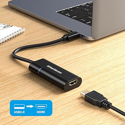 DriverGenius ViewX USB 3.0 to HDMI Adapter Manufacturer code USB-C, 2.5GbE